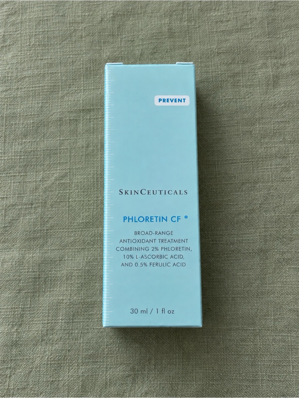 SkinCeuticals Phloretin CF in pale blue packaging